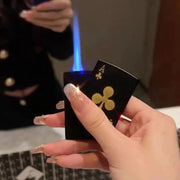 Card Lighter (Blue Flame)