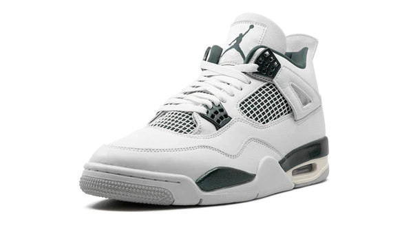 Nike Air Jordan 4 Retro Oxidized Green White Leather