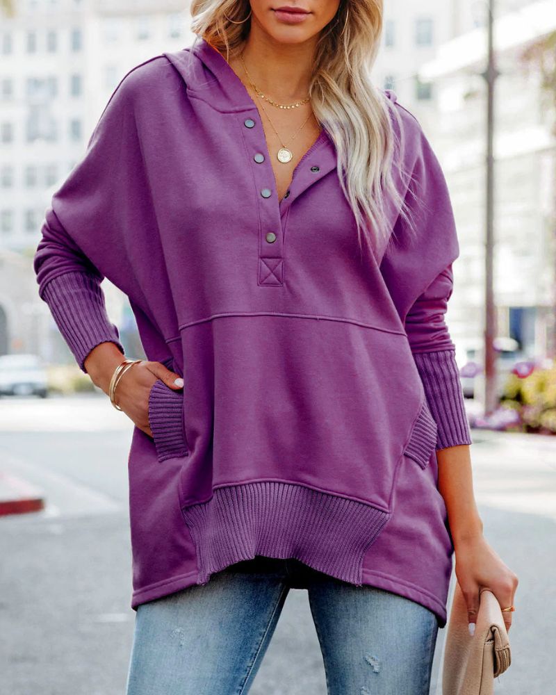 GRACY - COZY HOODIE #VEV41740