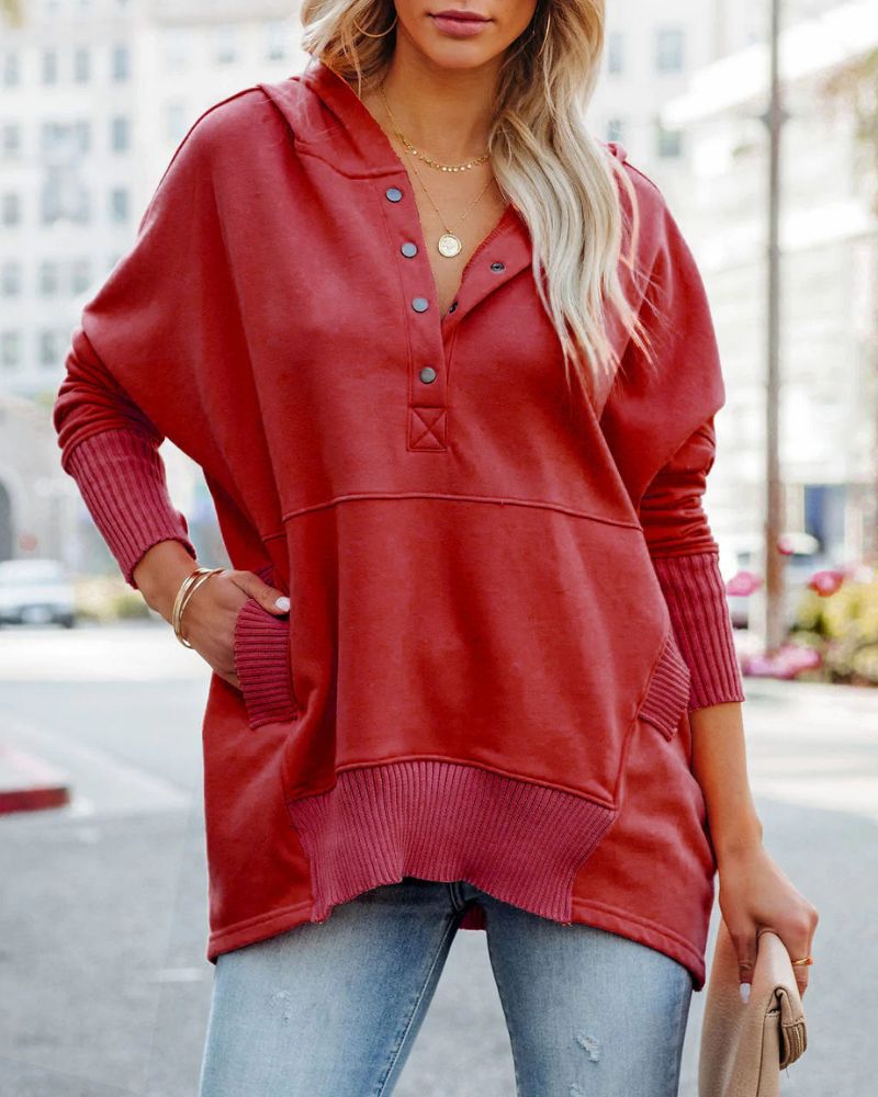 GRACY - COZY HOODIE #VEV41740