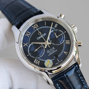 DE VILLE CO-AXIAL 42MM CHRONOGRAPH STEEL CASE
