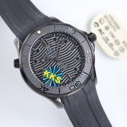 SEAMASTER DIVER 300M CO-AXIAL 42MM ALL BLACK