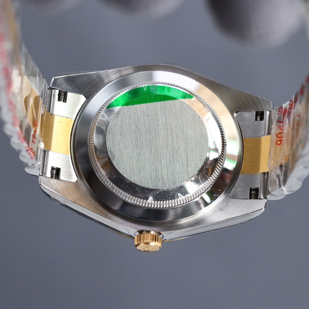 DAY-DATE 40 GOLD STEEL JUBILEE BRACELET