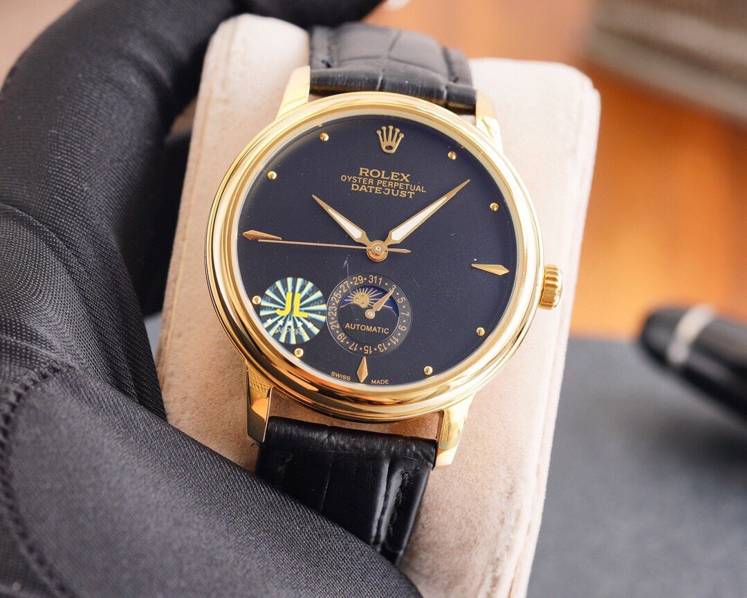 CELLINI 41 MOONPHASE GOLD CASE