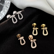 FORCE 10 FULL DIAMOND STUD EARRINGS MINI MODEL