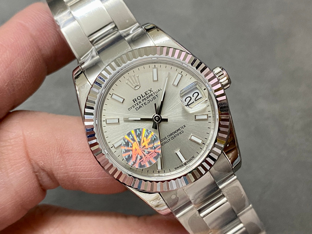 DATEJUST 31MM STEEL GREY DIAL