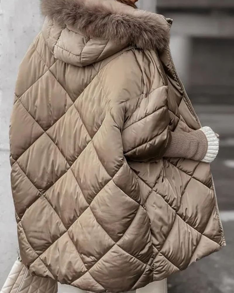 CELINA - Winter Zip Hooded Jacket VEV32792