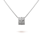 CLOVER SILVER NECKLACE