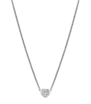 HEART PEDANT DIAMOND NECKLACE