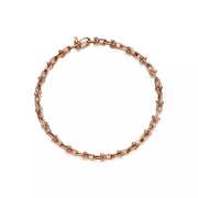 HARDWEAR MICRO LINK 44 MOTIF PINK GOLD BRACELET