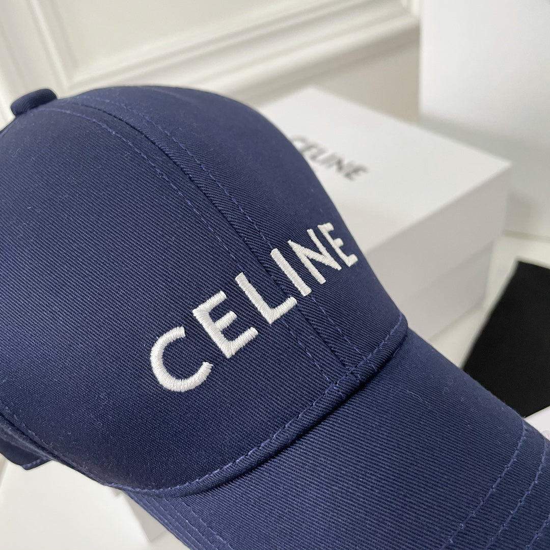 Celin Cap Navy Blue Cotton Twill Fabric 210451