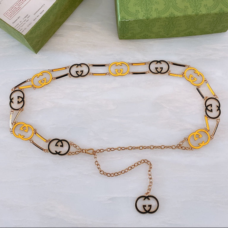 Gucci 2026 Interlocking G Chain Belt 201708