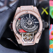 Hublot MP-09 Tourbillon Bi-Axis Rose Gold Case 45mm Watch