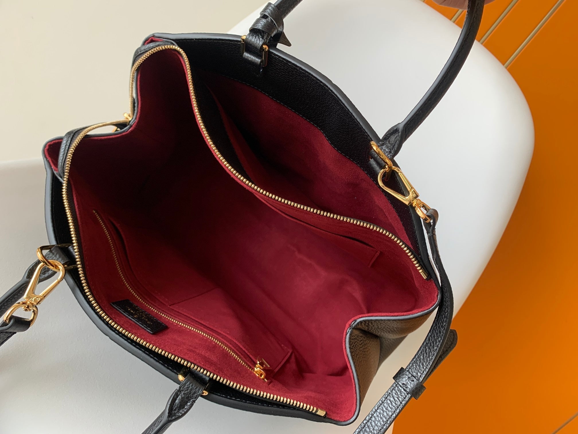 LV Petit Palais Bag Black Cowhide 241137