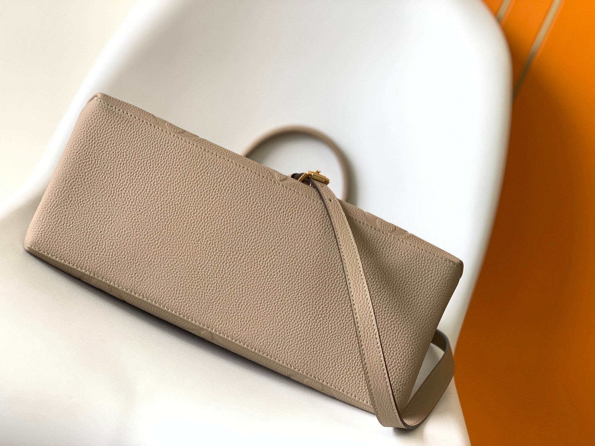 LV Petit Palais Bag Beige Cowhide 241139