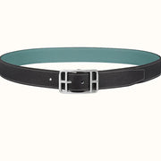 HM Cape Cod 32mm Reversible Belt Green Black Leather 187796