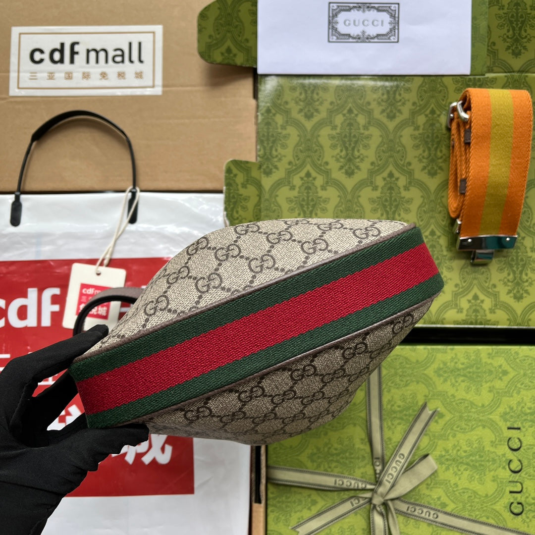 Gucci Attache bag 23 Brown Beige Canvas 239983