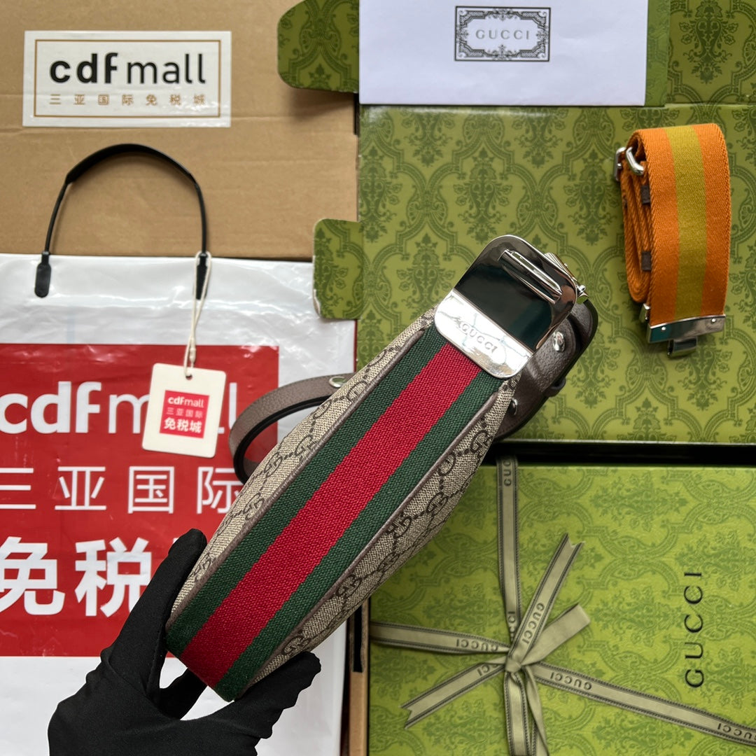 Gucci Attache bag 23 Brown Beige Canvas 239983