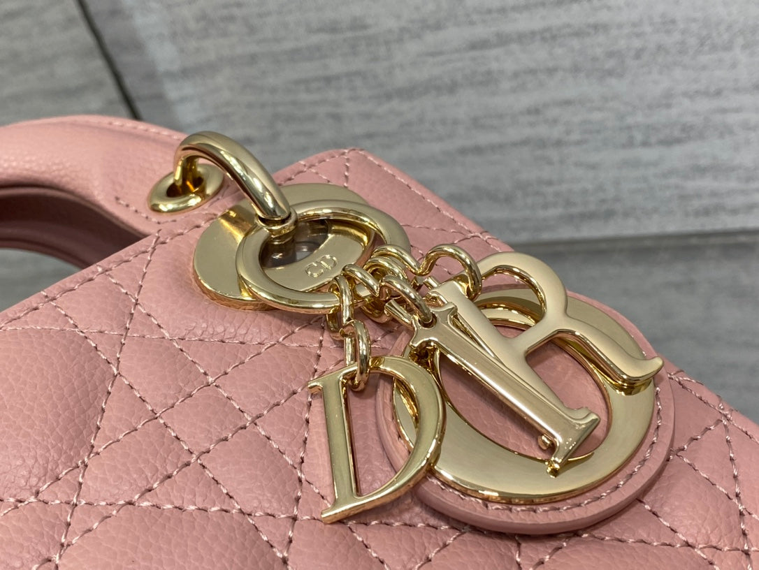 mini lady 17 sakura calfskin ghw