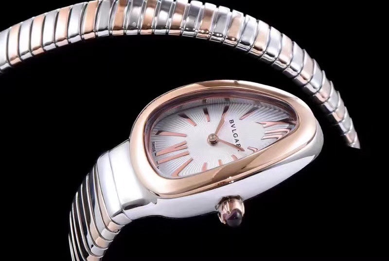 serpenti tubogas 35mm pink gold silver