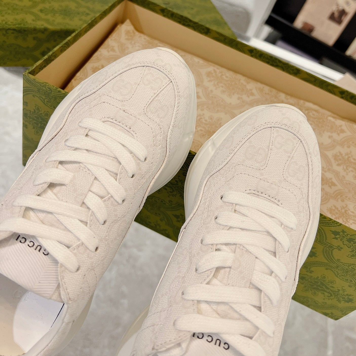 GG 100 RHYTON SNEAKER White