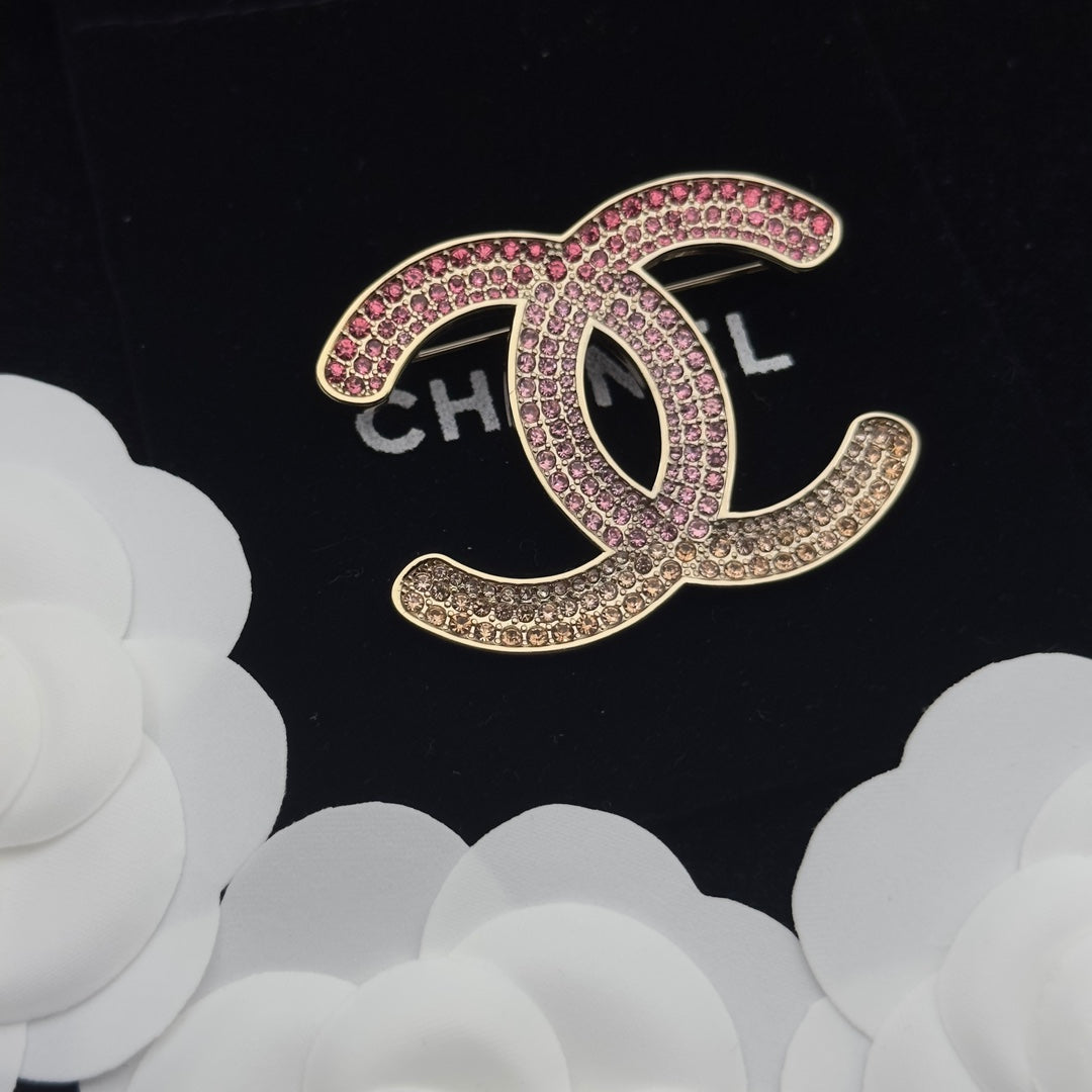 CC Brooch Gold 176570