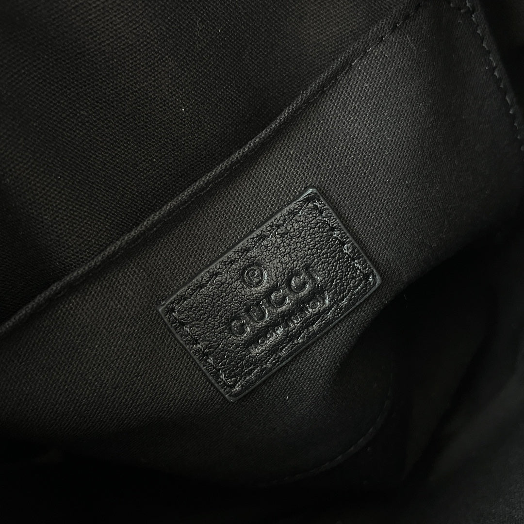 Gucci Blondie 20 Bag Black Leather 239976