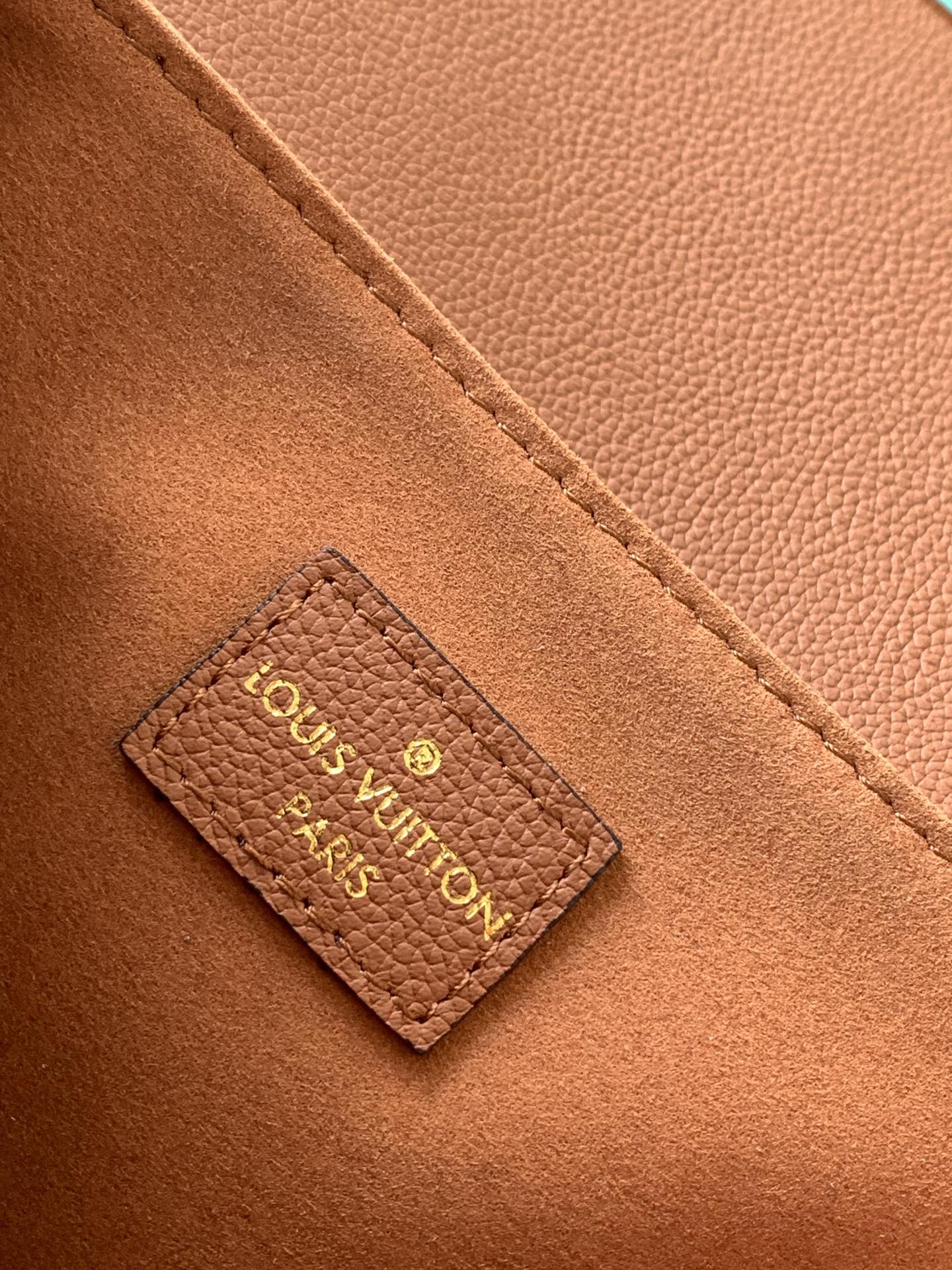 LV Oxford Bag 22cm Brown Gold Cowhide 252067