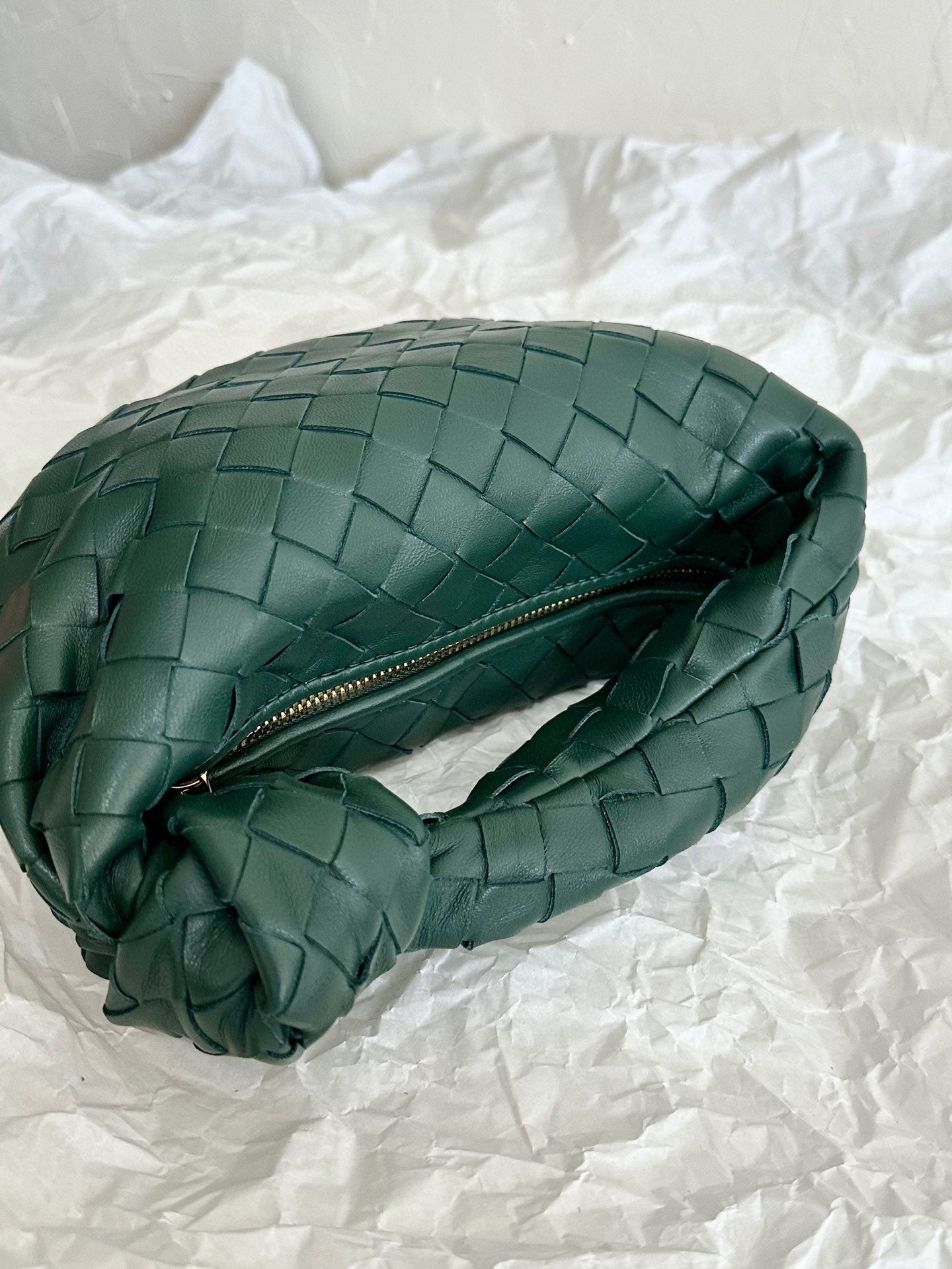 mini jodie 28 sherpa blue lambskin