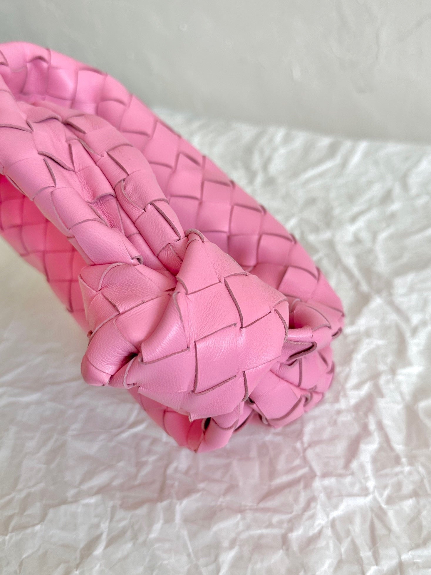 mini jodie 28 pink lambskin