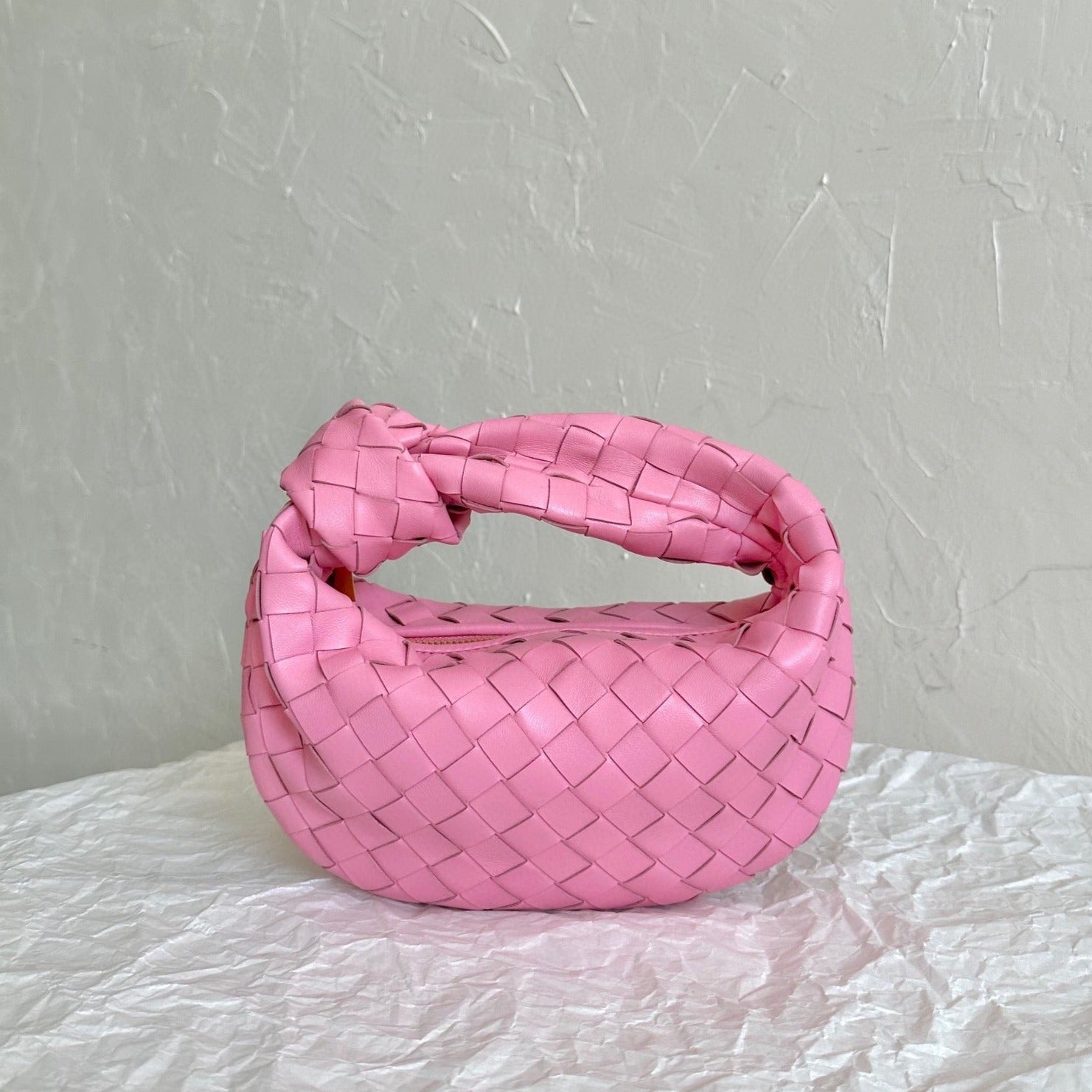mini jodie 28 pink lambskin