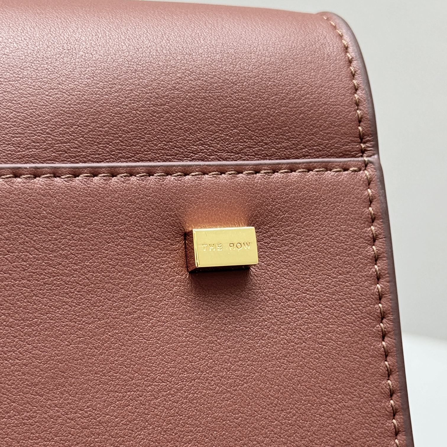 The Row Margaux 15 38cm Tote Bag In Smooth Calfskin