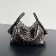 BV Loop Top Handle 19cm Chocolate Lambskin