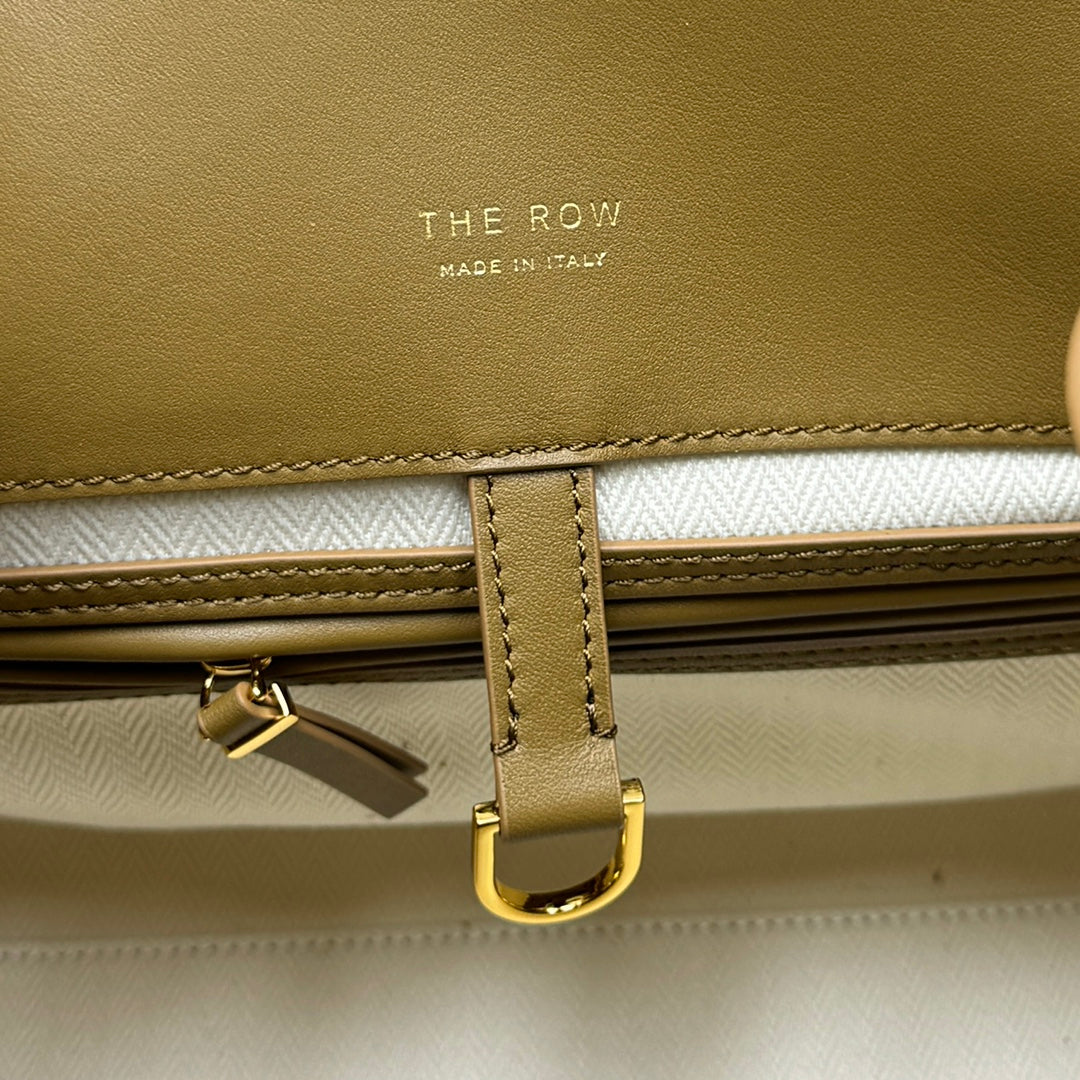 The Row Margaux 12 32cm Tote Bag In Smooth Calfskin