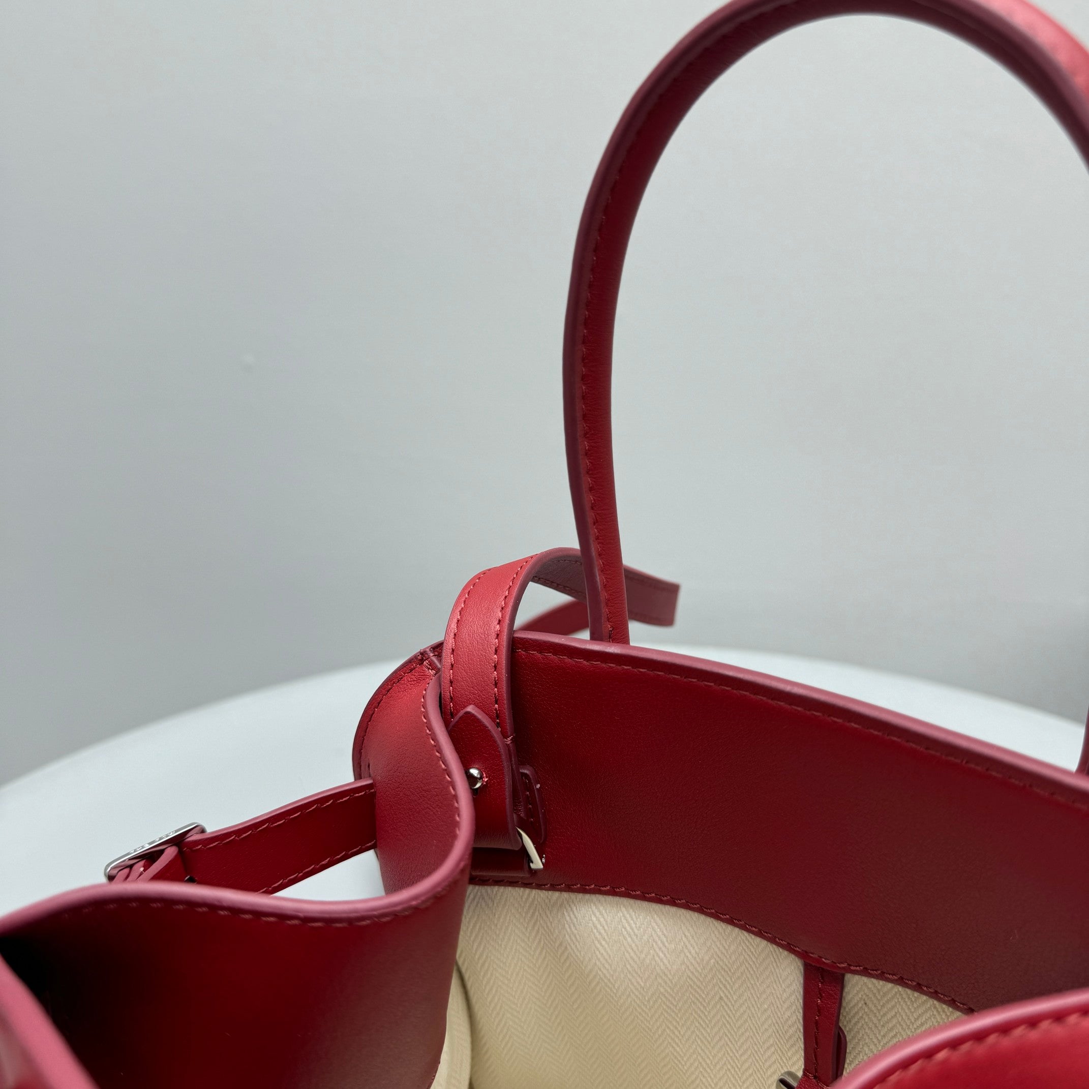 The Row Margaux 10 26cm Tote Bag In Smooth Calfskin