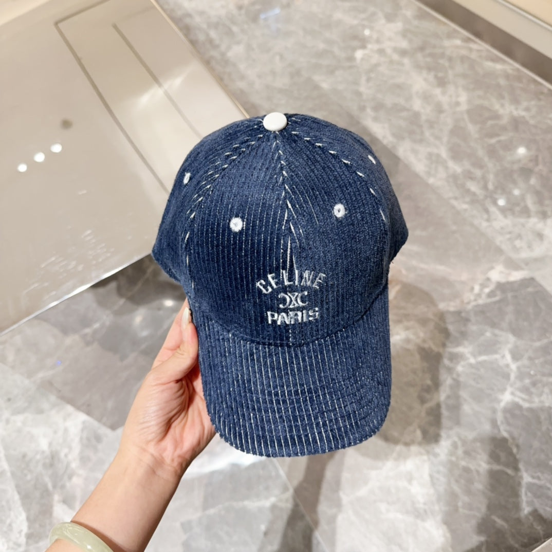 Celin Cap Blue Cotton Fabric 210414