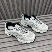CD CHRONO SNEAKER WHITE AND BLACK CALFSKIN