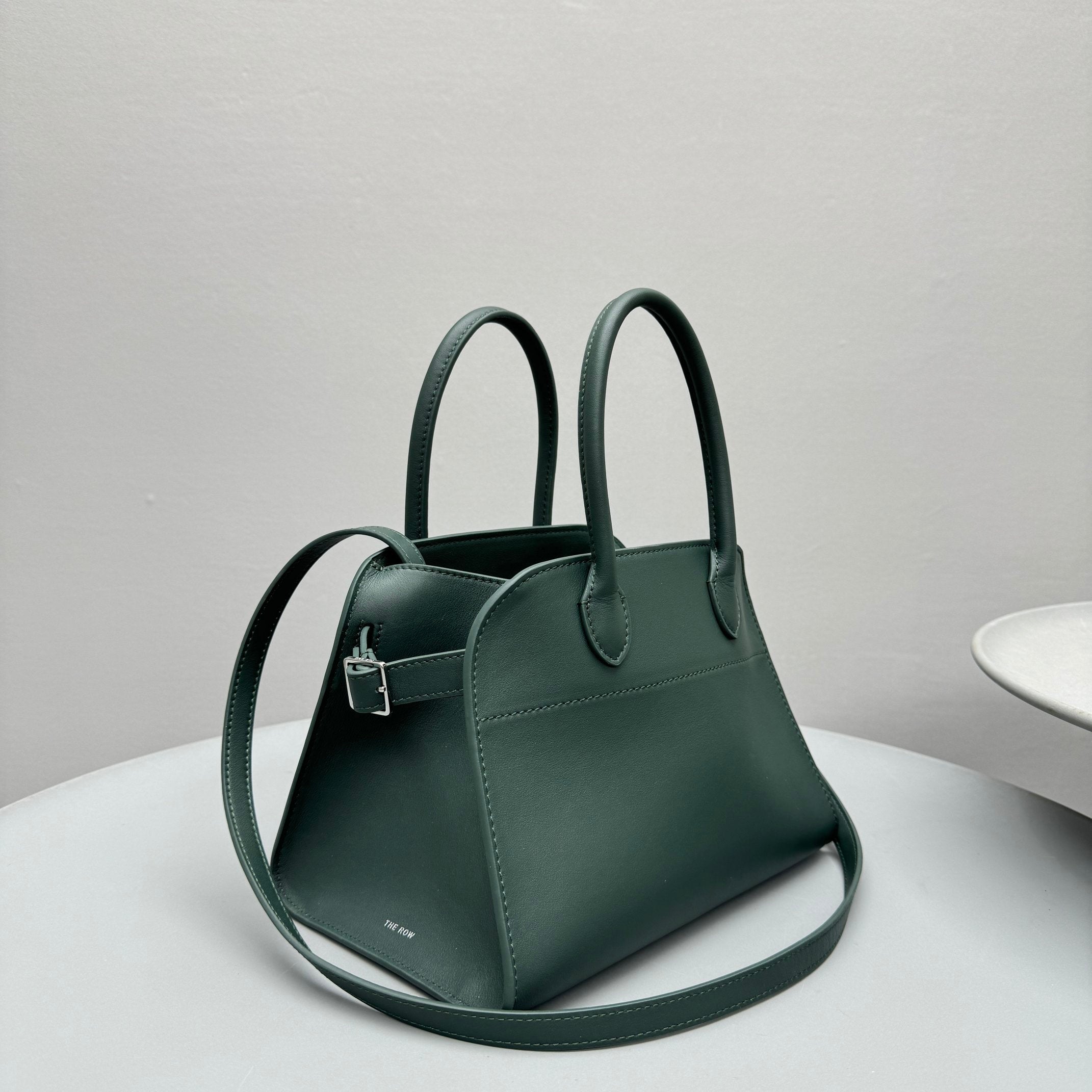 The Row Margaux 10 26cm Tote Bag In Smooth Calfskin