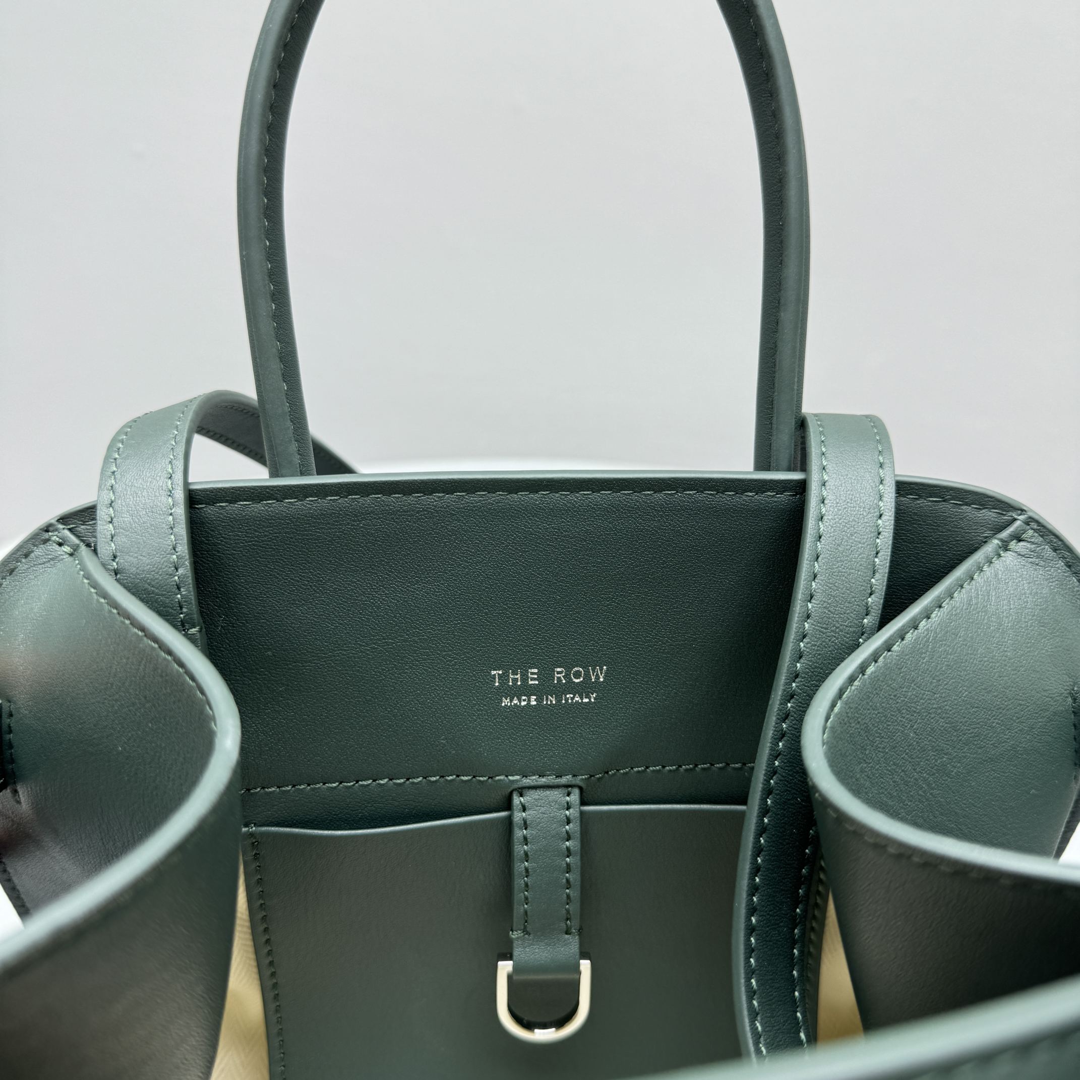 The Row Margaux 10 26cm Tote Bag In Smooth Calfskin