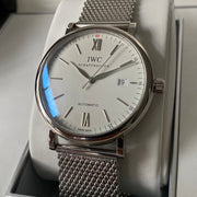 IWC Portofino V2 40mm White Dial Steel Case