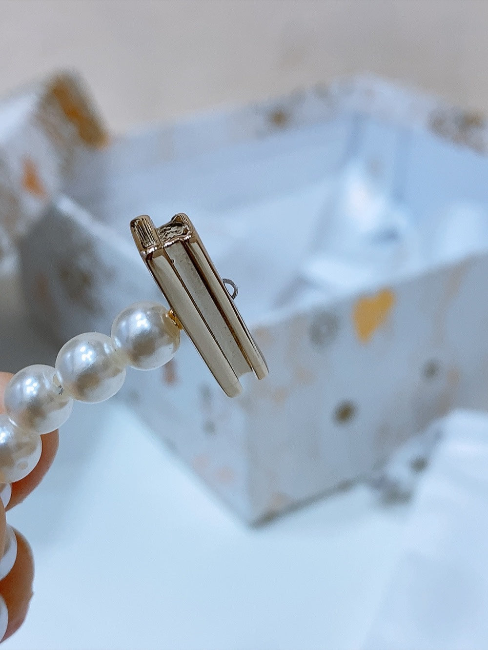Dior 2026 Montaigne Pearls Belt 18mm 184997