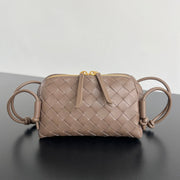 BV Concert Pouch 18.5cm Brown Lambskin