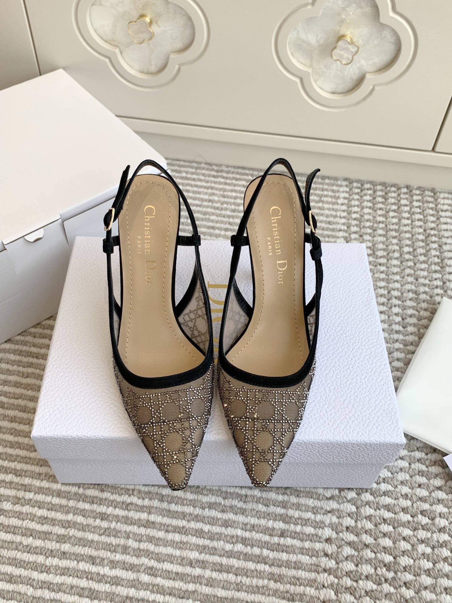 Dior 2026 Slingback Pump Mesh 884753