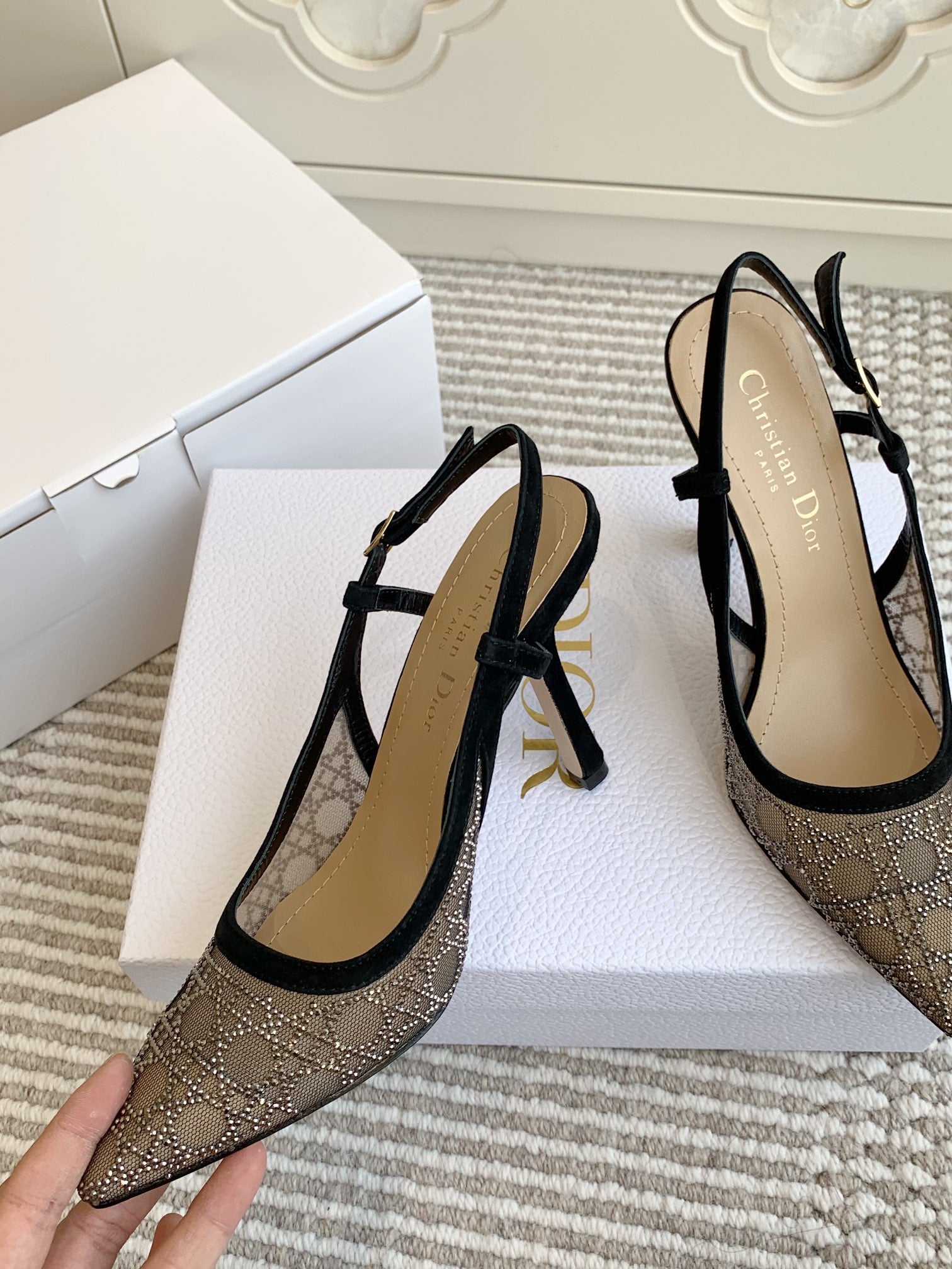 Dior 2026 Slingback Pump Mesh 884753