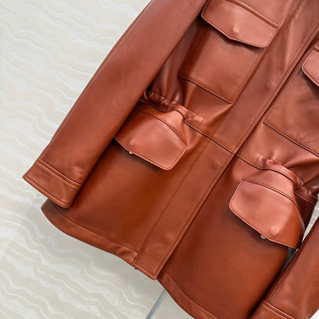 LP 25 Traveler Genuine Jacket  Brown Lambskin 295315