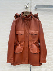 LP 25 Traveler Genuine Jacket  Brown Lambskin 295315