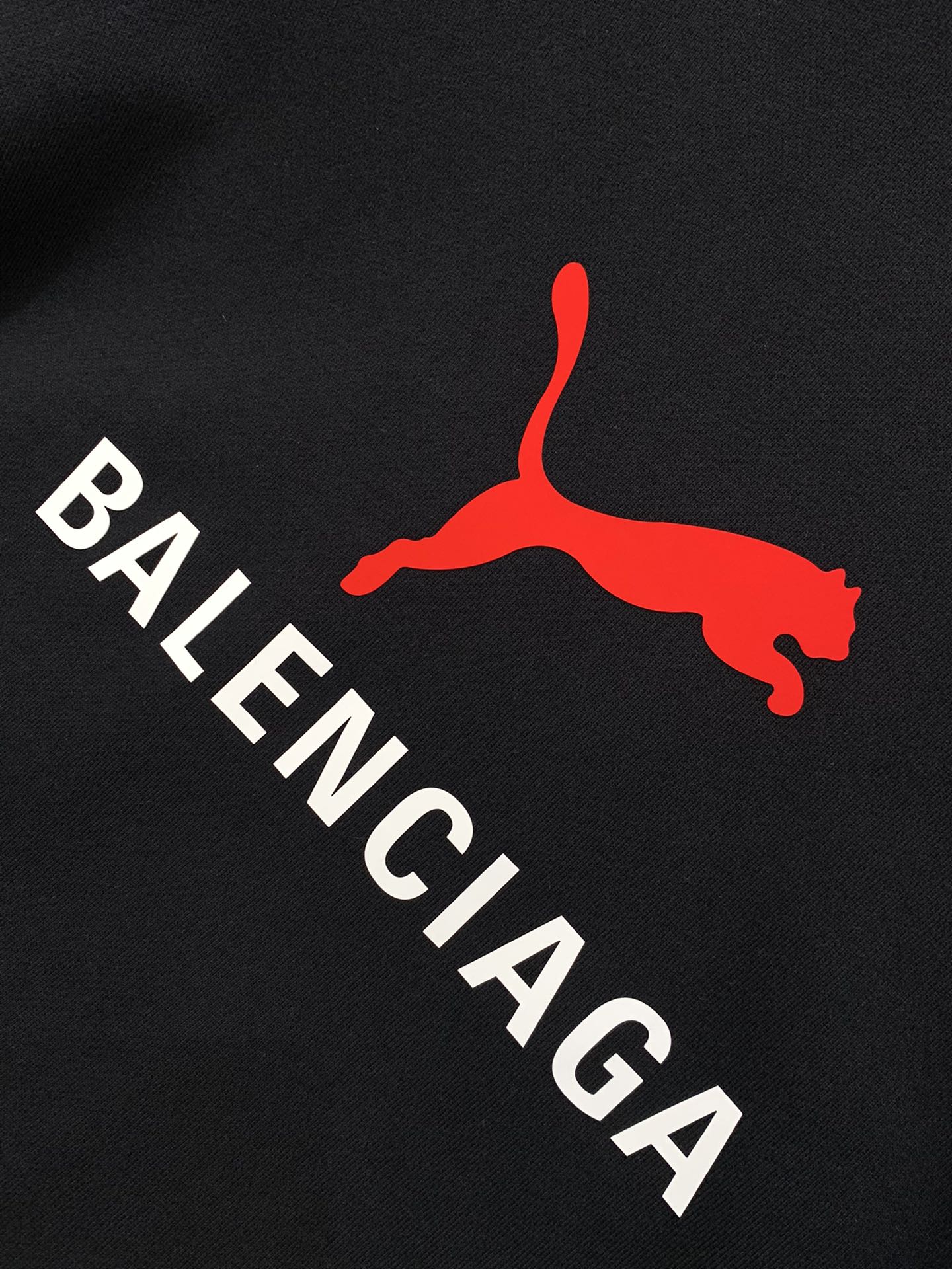 Balenciaga 25 Hoodie Black Cotton 0044
