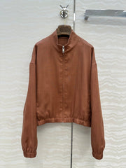 LP 25  Jacket Brown Tencel Linen 293151