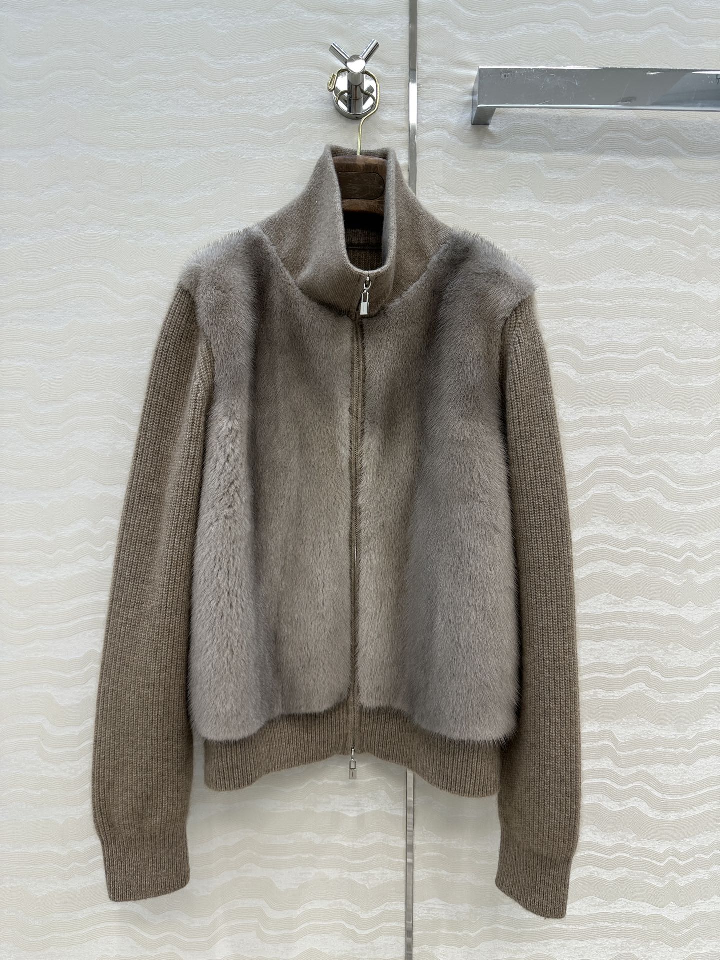 LP 25 Coat Taupe Fur Cashmere 299023