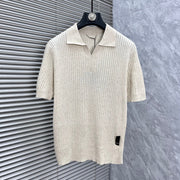 Fendi 2026 Men's Polo Knit Sweater Cotton Knit 826248